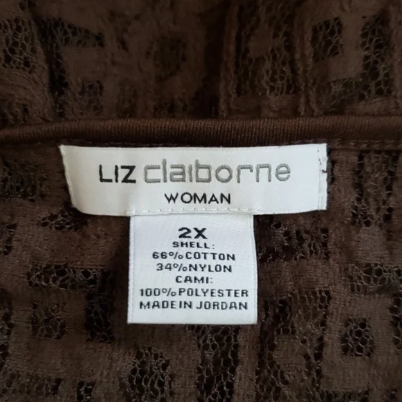 Shell + cami by Liz Claiborne - Picture 7 of 7